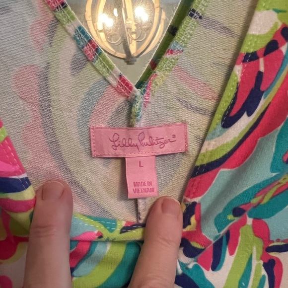 SOLD Lilly Pulitzer Dahlia Dress Resort White in Toucan Play | L - Picture 4 of 8